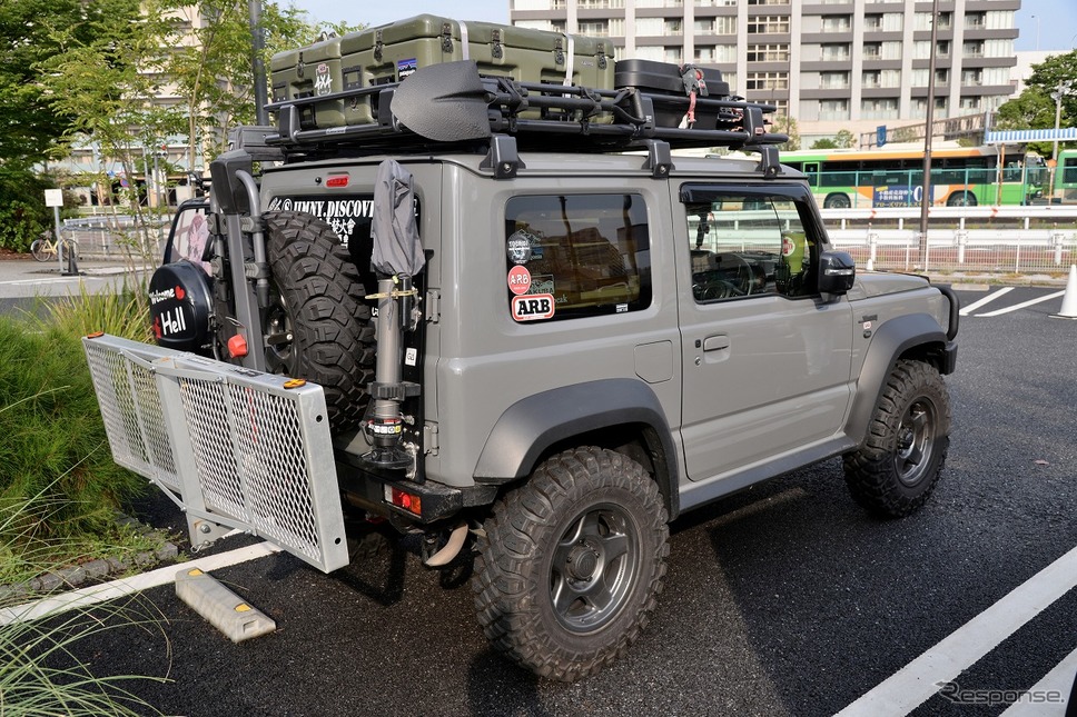 A PITオートバックス東雲モーニングミーティング「ジムニー」《写真撮影 嶽宮三郎》