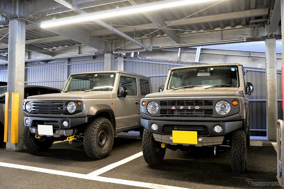 A PITオートバックス東雲モーニングミーティング「ジムニー」《写真撮影 嶽宮三郎》