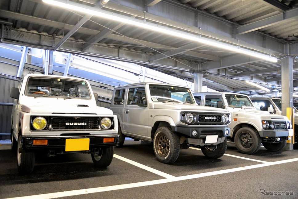 A PITオートバックス東雲モーニングミーティング「ジムニー」《写真撮影 嶽宮三郎》