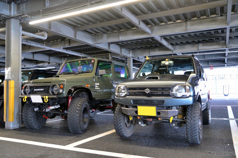 A PITオートバックス東雲モーニングミーティング「ジムニー」《写真撮影 嶽宮三郎》