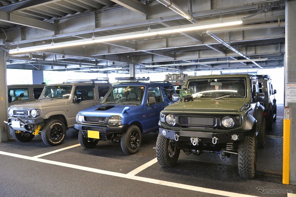 A PITオートバックス東雲モーニングミーティング「ジムニー」《写真撮影 嶽宮三郎》