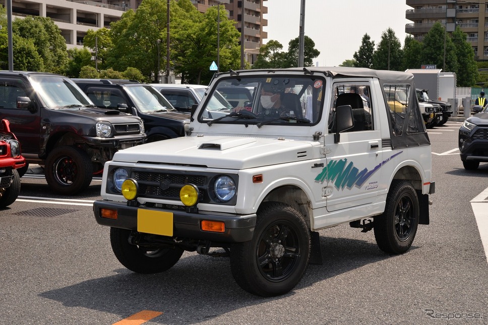 A PITオートバックス東雲モーニングミーティング「ジムニー」《写真撮影 嶽宮三郎》