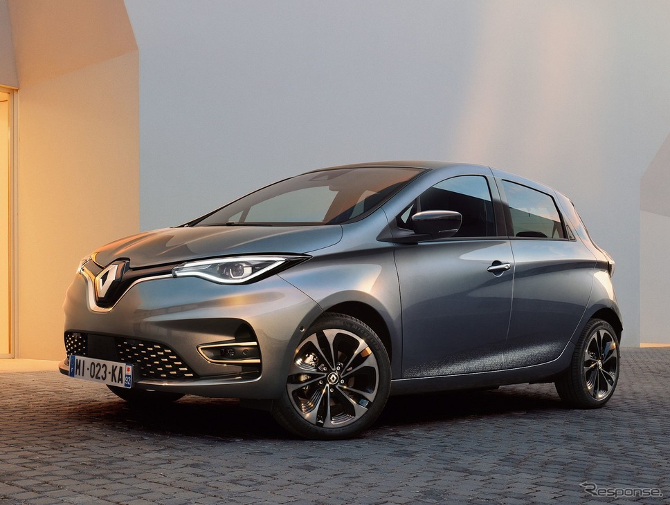 ルノー・ゾエ の2022年モデル《photo by Renault》