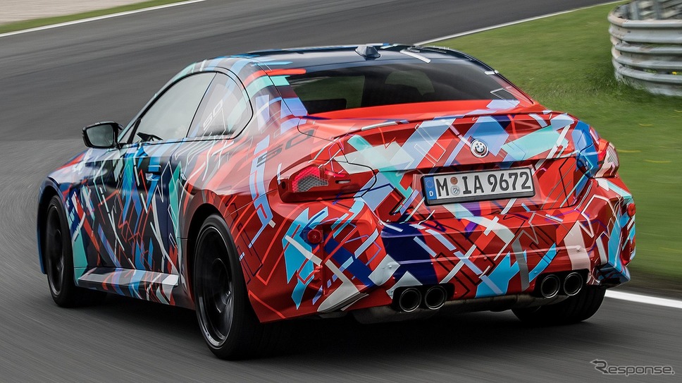 BMW M2 新型のプロトタイプ《photo by BMW》