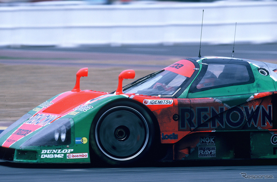 1991年のルマン24時間レース《写真提供 MAZDA》
