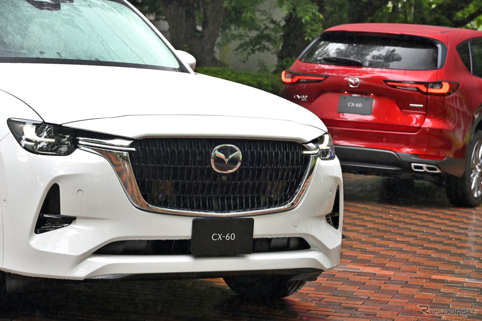 マツダ史上最高級、最強となるSUV『CX-60』が予約受注を開始《写真撮影 雪岡直樹》
