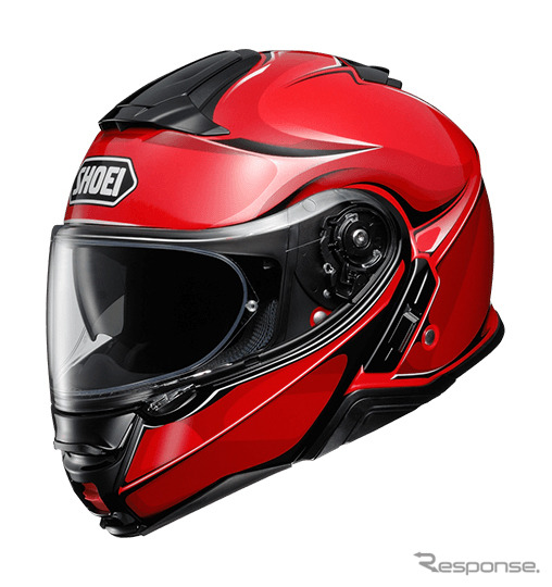 SHOEI ネオテックII WINSOME(レッド/ブラック)《写真提供 SHOEI》