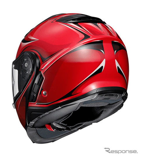 SHOEI ネオテックII WINSOME(レッド/ブラック)《写真提供 SHOEI》
