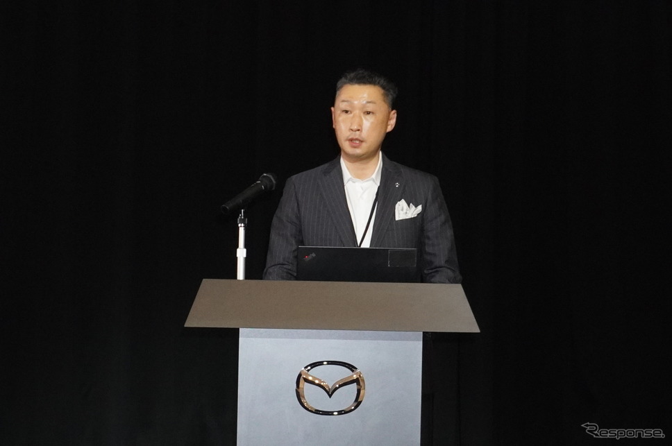 CX-60 開発主査の和田宜之氏《写真撮影 山田清志》