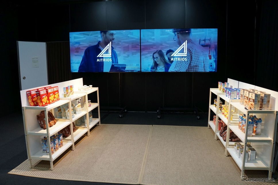 AIOTRIOSのデモ用店舗ソニーセミコンダクタソリューションズ