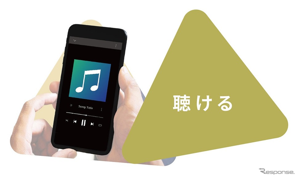 お気に入りの音楽やラジオ番組を気軽に楽しめる《写真提供 サイン・ハウス》