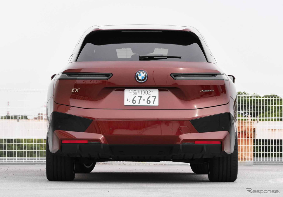 BMW iX xDrive50《写真撮影 中村孝仁》