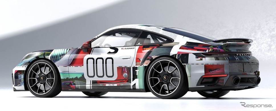 ポルシェ 911 ターボS 新型のパイクスピーク参戦車両《photo by Porsche》