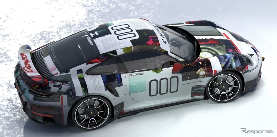 ポルシェ 911ターボS 新型のパイクスピーク参戦車両《photo by Porsche》