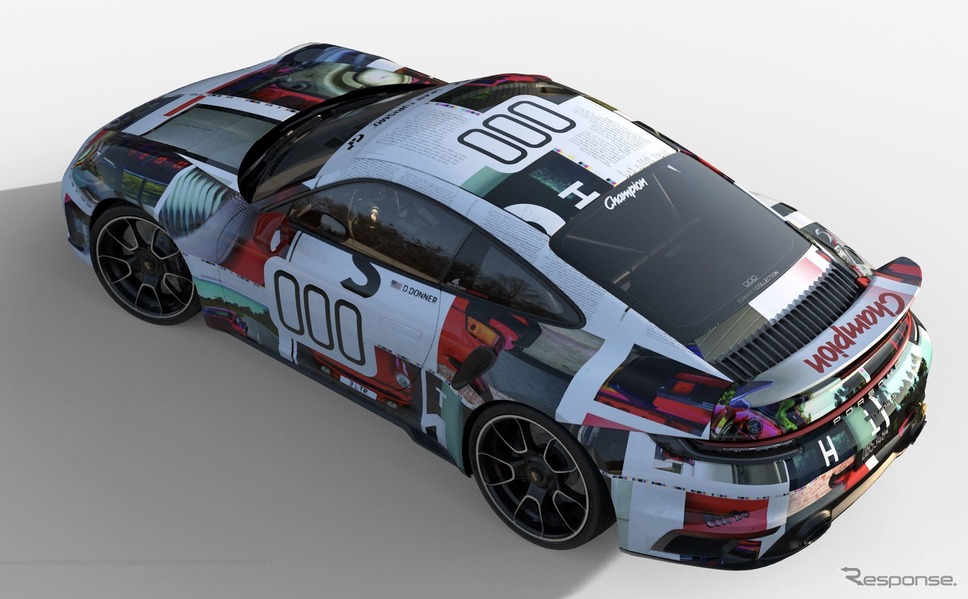 ポルシェ 911ターボS 新型のパイクスピーク参戦車両《photo by Porsche》