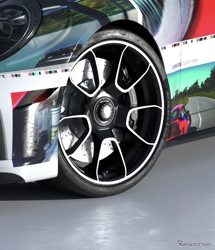 ポルシェ 911ターボS 新型のパイクスピーク参戦車両《photo by Porsche》