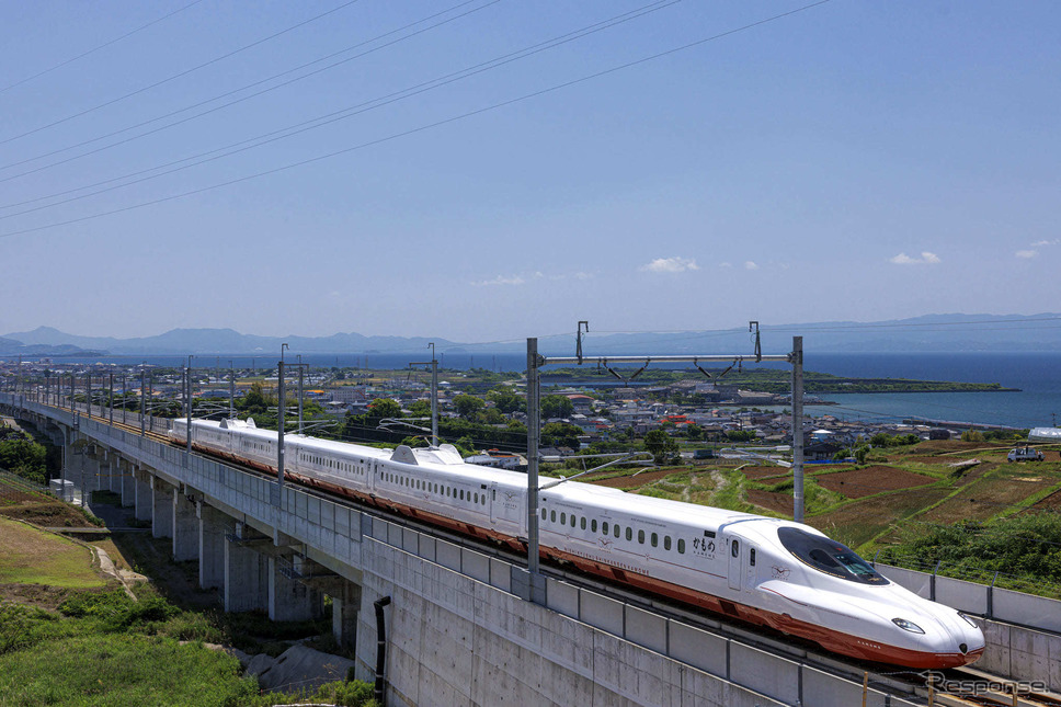 西九州新幹線の『かもめ』用N700S。《写真提供 九州旅客鉄道》