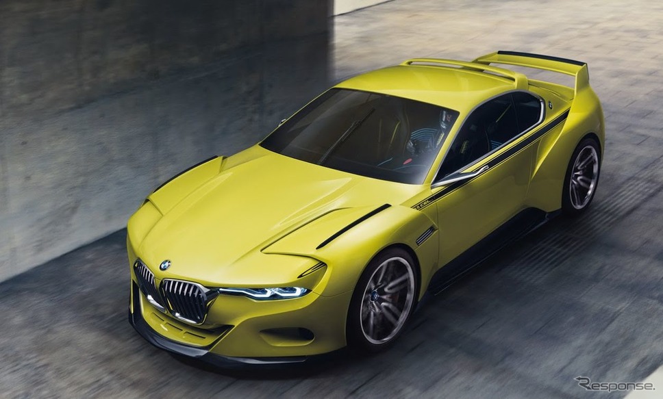 2015年に公開されたコンセプトカー、BMW 3.0 CSL オマージュ《photo by BMW》