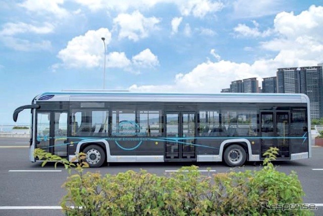EVモータース・ジャパンの大型路線バス《画像提供 EVモーターズ》