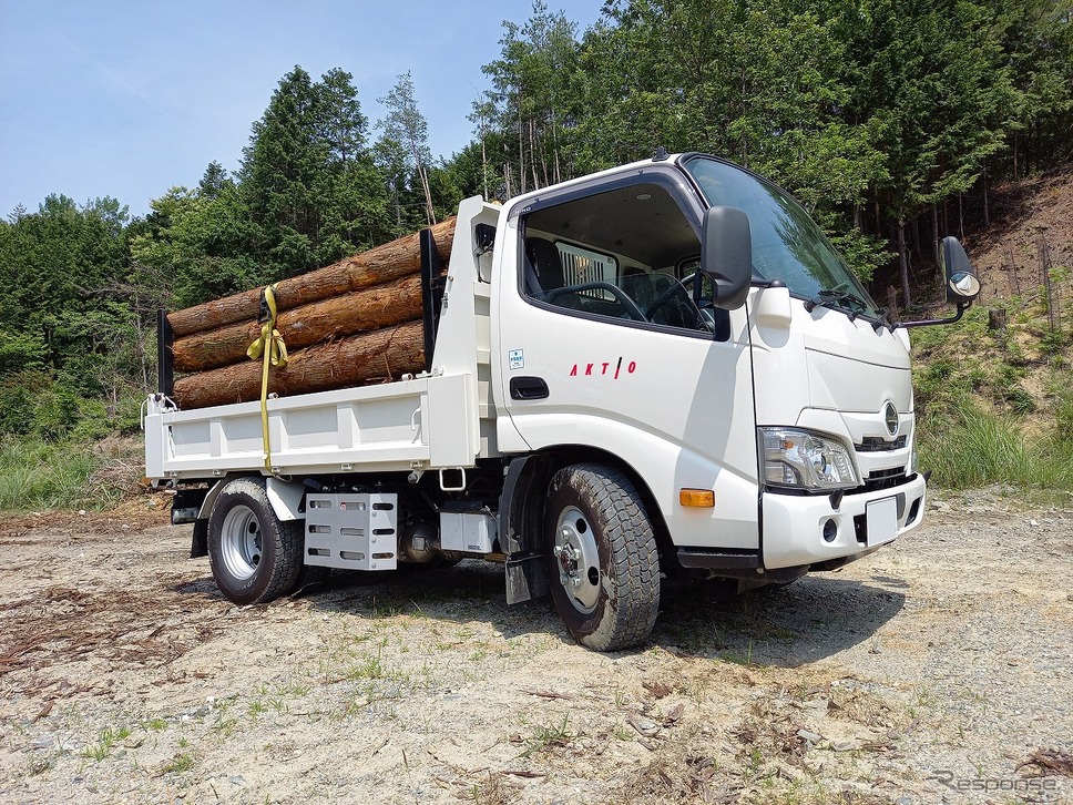 スタンションダンプ2.7t高床4WD《写真提供 アクティオ》