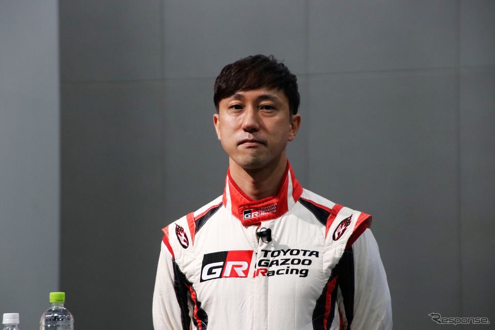 TOYOYA GAZOO Racingドライバーの石浦宏明選手《写真撮影 内田俊一》