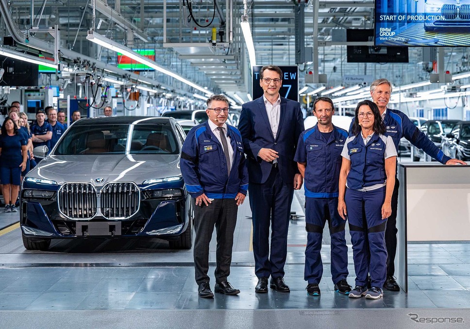 BMWのドイツ・ディンゴルフィン工場で生産を開始した 7シリーズ 新型《photo by BMW》