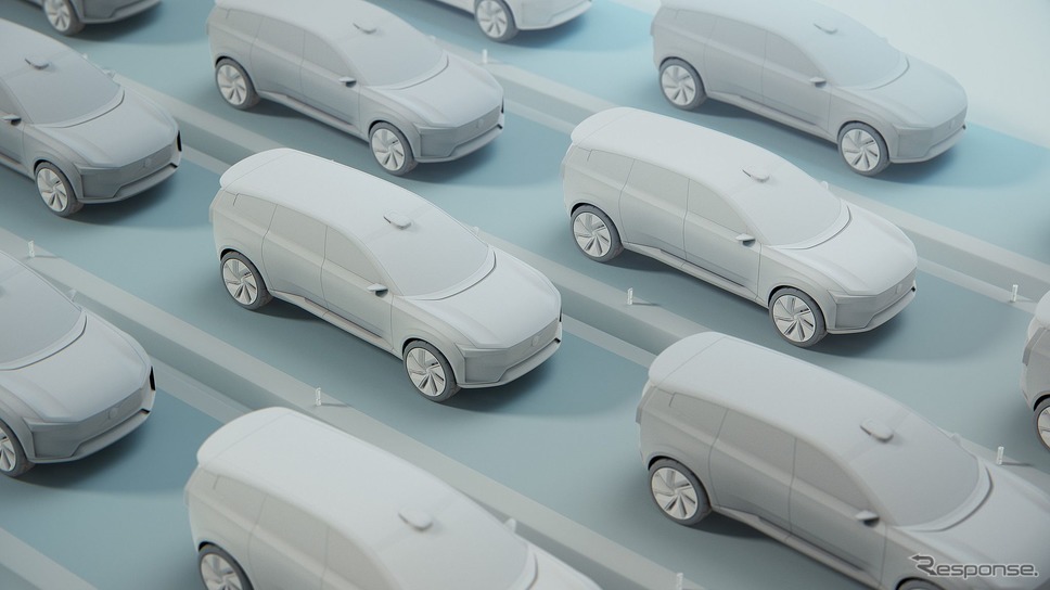 ボルボカーズの次世代EVのイメージ《photo by Volvo Cars》