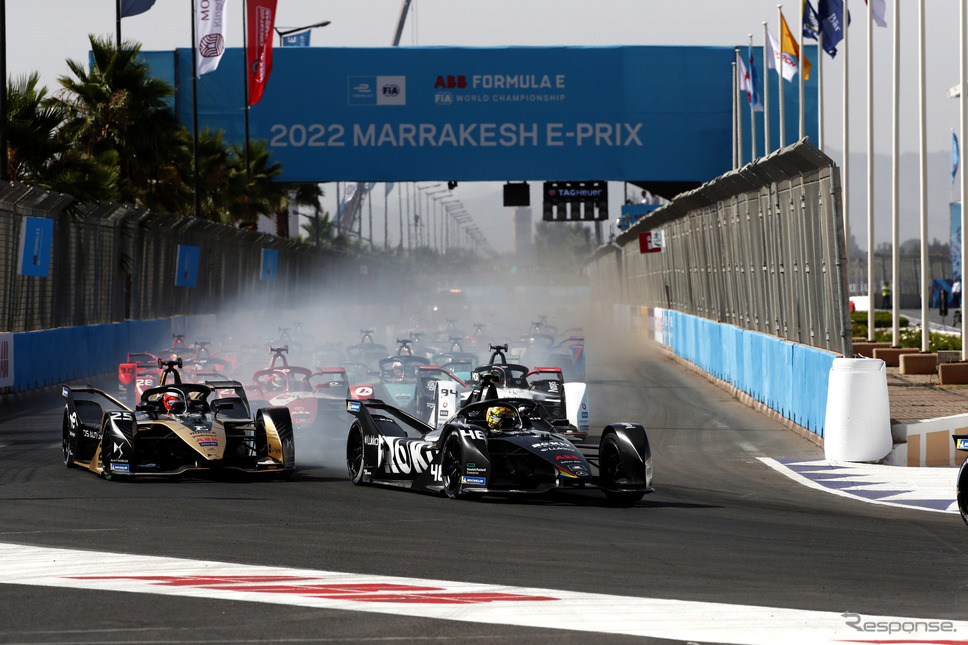 速さだけでなくレースの組み立てが重要《画像提供 Formula E》