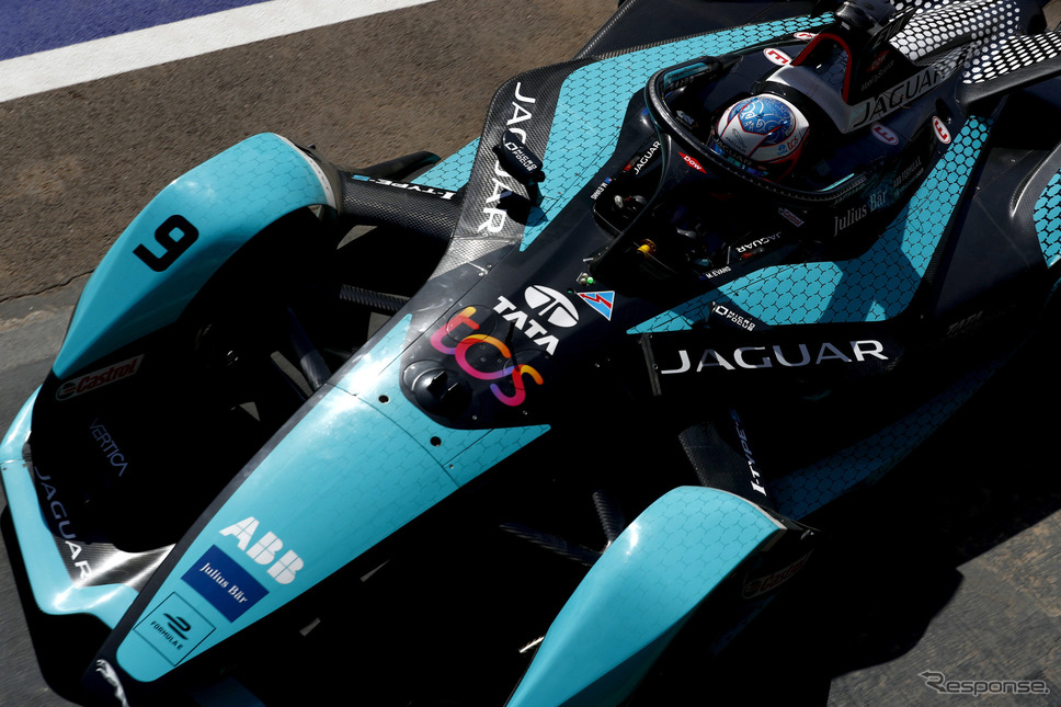 慎重に攻めのタイミングを見極めたエバンス《画像提供 Formula E》