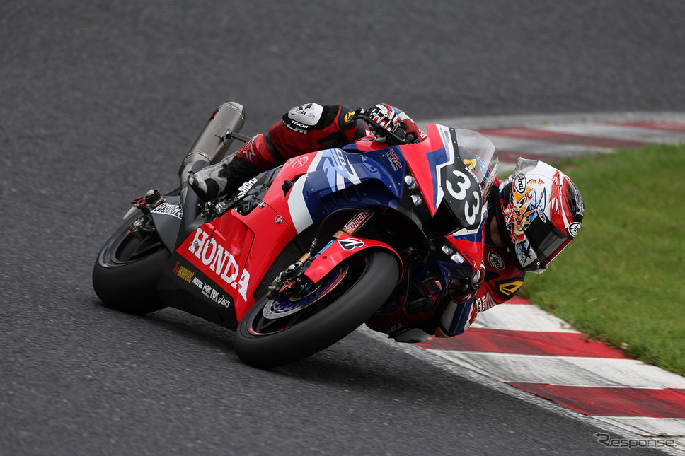 トップタイムの#33 Team HRC(長島哲太/高橋巧/イケル・レクオーナ)《写真撮影 竹内英士》