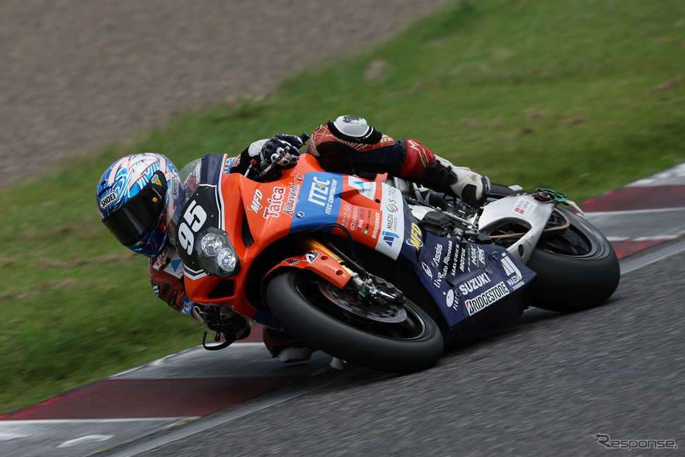 8番手の#95 S-PULSE DREAM RACING・ITEC(生形秀之/津田拓也/渥美心)《写真撮影 竹内英士》