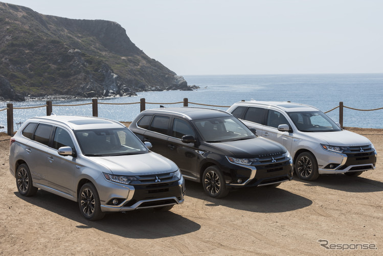 三菱アウトランダーPHEV(北米仕様)《photo by Mitsubishi Motors》