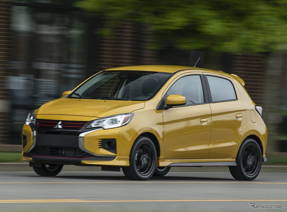三菱 ミラージュ 改良新型(北米仕様)《photo by Mitsubishi Motors》