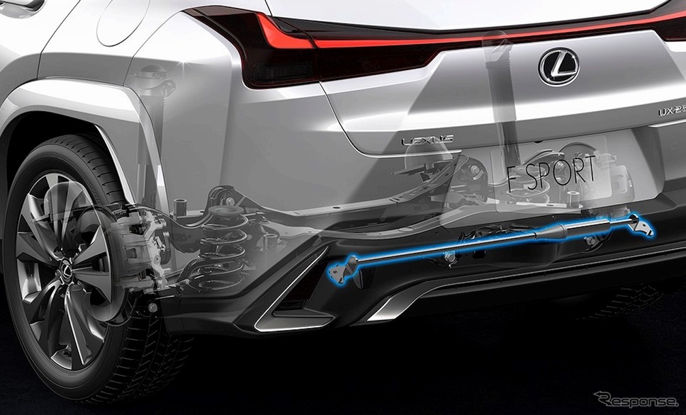 レクサス UX パフォーマンスダンパー《写真提供 トヨタ自動車》