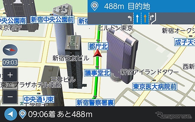PNM89F ナビ画面《写真提供 セイワ》