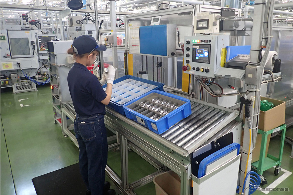 東浦工場加工ライン《写真提供 豊田自動織機》