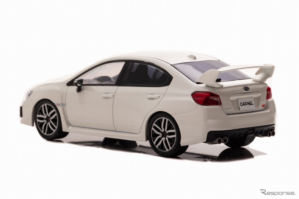 スバル WRX STI タイプS 2019(1/43スケール)《写真提供 ヒコセブン》