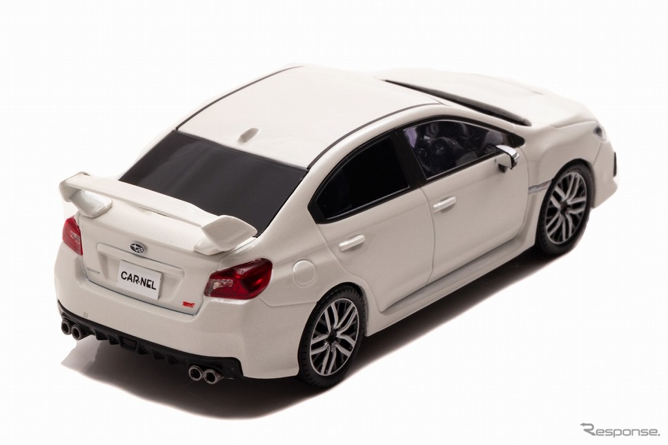 スバル WRX STI タイプS 2019(1/43スケール)《写真提供 ヒコセブン》