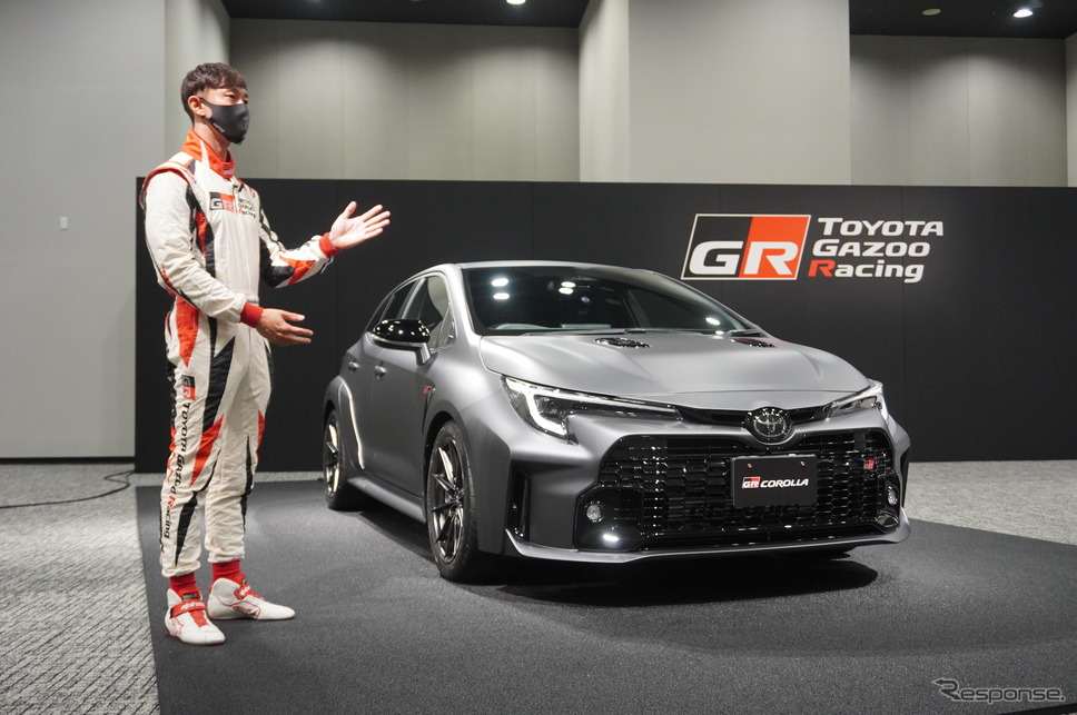 TOYOYA GAZOO Racingドライバーの石浦宏明選手《写真撮影 宮崎壮人》