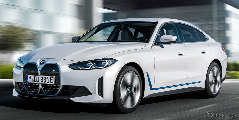 BMW i4(参考)《photo by BMW》