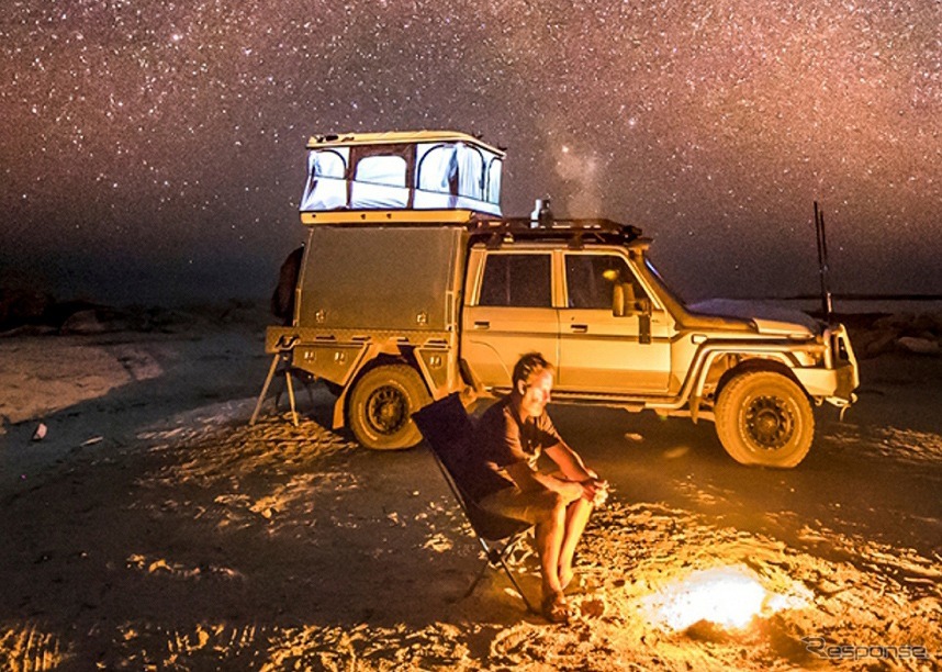 車上泊」アイテムを体験・購入・取付、ルーフテント専門店が市川市に