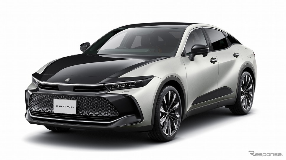 トヨタ クラウン(クロスオーバー) RS(ブラック×プレシャスシルバー)<オプション装着車>《写真提供 トヨタ自動車》