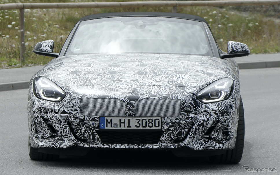 BMW Z4 改良新型プロトタイプ(スクープ写真)《APOLLO NEWS SERVICE》