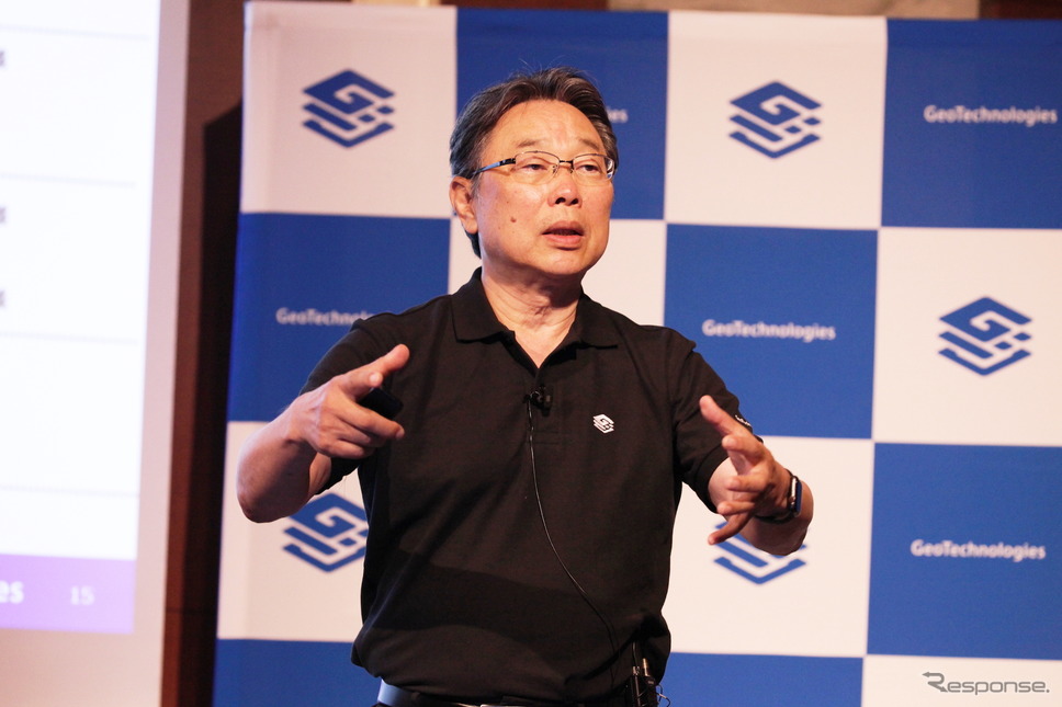 ジオテクノロジーズの杉原CEO《写真提供 ジオテクノロジーズ》