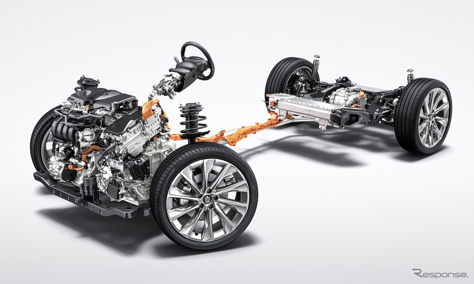 トヨタ・クラウン新型:2.5Lハイブリッド・システム《写真提供 トヨタ自動車》