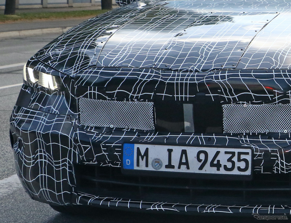 BMW 5シリーズ 次期型プロトタイプ(スクープ写真)《APOLLO NEWS SERVICE》