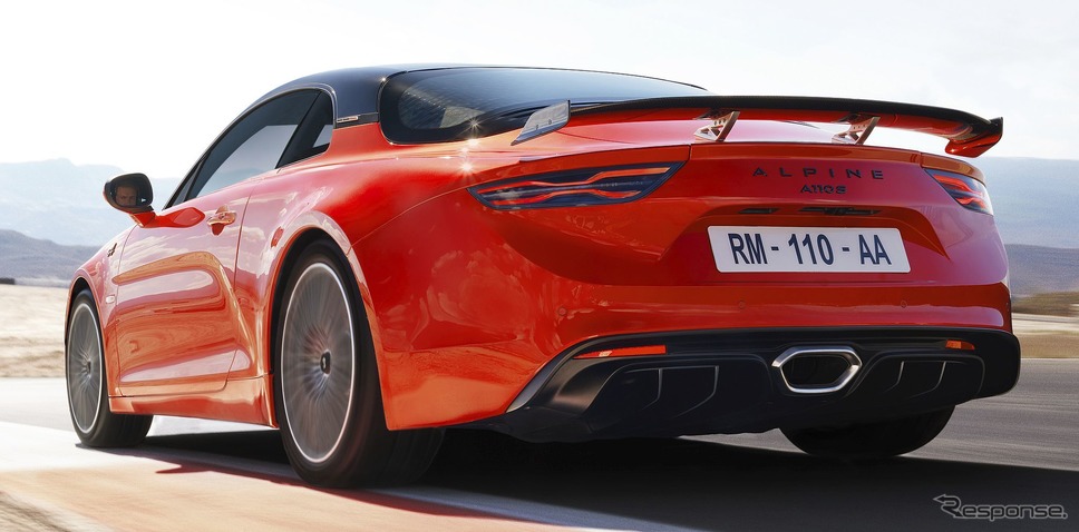 アルピーヌ A110S 改良新型(欧州仕様)《photo by Alpine》