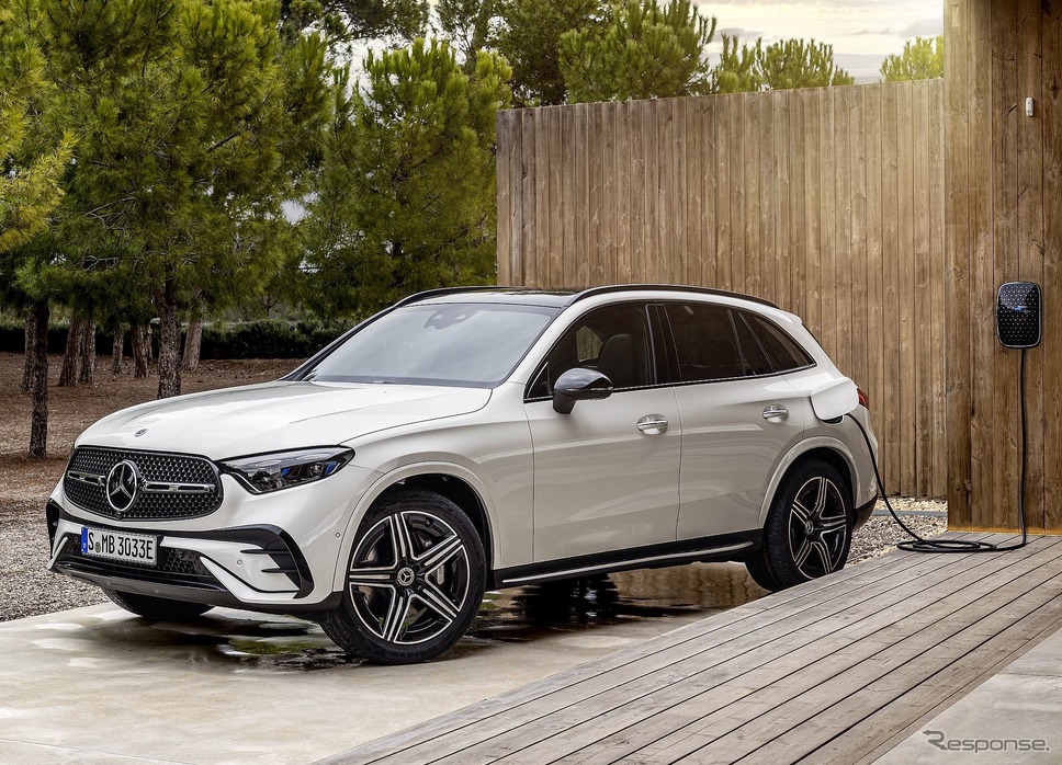 メルセデスベンツ GLC 新型のPHV《photo by Mercedes-Benz》