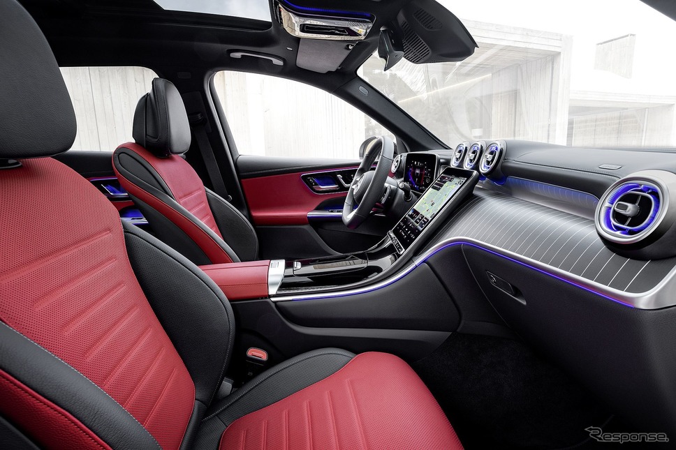 メルセデスベンツ GLC 新型のPHV《photo by Mercedes-Benz》