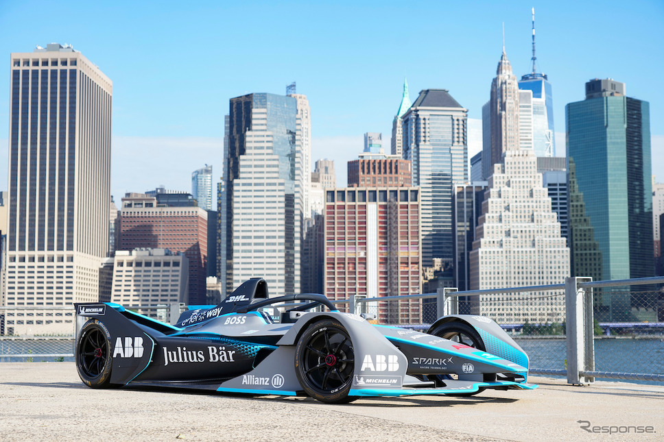 【フォーミュラE】 終盤のゲリラ豪雨がレースを決めた珍しい展開…第11戦レビュー《画像 Formula E》